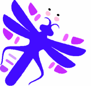 Vector formatted image of a bug, exploded into its components