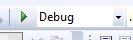 Debug/Run button in VWD